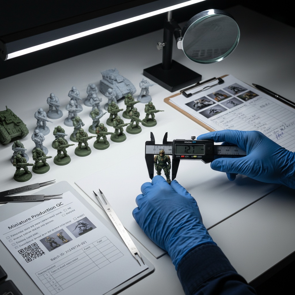 3Dprintet's Kvalitetskontrol i gang med Astra Militarum hæren